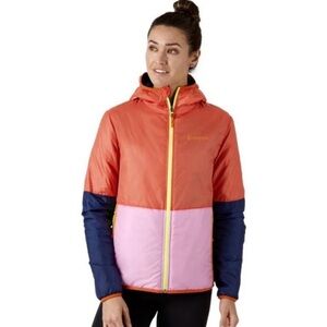 Cotopaxi Teca Cálido Hooded Reversible Jacket In Super Bloom New Size XS